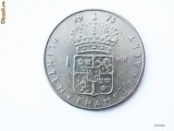 SUEDIA 1 KRONA / COROANA 1973 Gustaf VI **, Europa