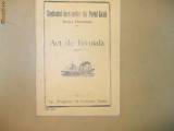 Act de invoiala Sindicatul lucratorilor din Portul Galati Galatz 1911