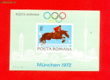 RO-0126=ROMANIA 1972 Lp 789=Preolimpiada Munchen Colita nedantelata MNH(*), Nestampilat