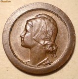 C.059 PORTUGALIA 5 CENTAVOS 1924 XF, Europa, Bronz