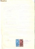 62 Document vechi fiscalizat-30iunie1930-Cahul-Sibiu- Dumitru Verza zis Manitu,servitor la Ion Vulcan,com.Musaitu,plasa Albota,jud.Cahul-plata fica, Documente