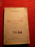 Const. Saineanu - Recenzii 1924-1926 -Prima Ed. 1926