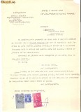 96 Document vechi fiscalizat-5martie1940-L.Morgenstern, catre Constantin Radovici,com.Mircea Voda, jud.Braila -Gara Faurei, Documente