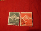 Serie- Primul Conc.Prof. al Tineretului Nazist 1935 Germania,2val.stamp.