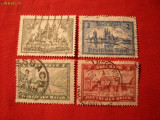 Serie- Uzuale -Orase Germane 1924-1927 ,4val.stamp.