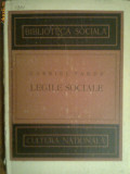 Legile sociale