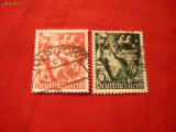 Serie- A 5a Aniv. Regim Nazist 1938 Germania ,2 val. stamp.