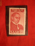 Serie- 100 Ani Peter Wust 1950 Saar ,1val.stamp.