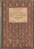 (C725) HISTOIRE DES GRANDES OEUVRES DE LA LITTERATURE FRANCAISE DE DANIEL MORNET, PARIS, LAROUSSE,