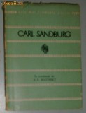 CARL SANDBURG - VERSURI (CELE MAIFRUMOASE POEZII) [1966]