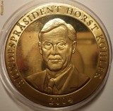 5.044 MEDALIE GERMANIA HORST KOHLER 2004 PROOF 40mm, Europa