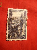 *Serie-Peisaj 1923 Luxemburg 1val.bleu stamp., Stampilat