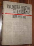 Betonul armat in Romania - Emil Prager - Vol. I, 1979, 502 p. + 4 pl. anexate, Alta editura