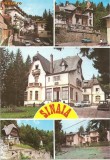 CPI (B359) SINAIA, STR. 30 DECEMBRIE, HOTEL INTIM, VILA CAMELIA, VILA BRANDUSA, HOTEL SILVA, I. P. SIBIU, EDITURA MERIDIANE, CIRCULATA 1988