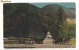 carte postala-BAILE SLANIC MOLDOVA-parcul