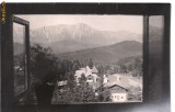 carte postala-PREDAL - Vedere spre Bucegi de la hotelul Cioplea