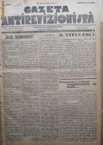 Cumpara ieftin Gazeta antirevizionista , an 1 , nr 5 , Arad , 1934 , 1