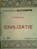 Civilizatie-H.Sanielevici