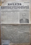 Cumpara ieftin Gazeta antirevizionista ,an 1 ,nr 1 ,Arad ,1934 , cu autograful lui Isaia Tolan