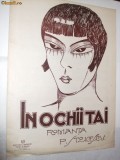 IN OCHII TAI (partitura) - romanta - Paul D. Stoicescu