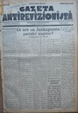 Cumpara ieftin Gazeta antirevizionista , an 1 , nr 11 , Arad , 1934 , 1