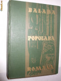 BALADA POPULARA ROMANA - Gheorghe Vrabie - 1965