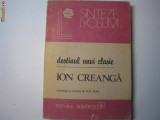 Destinul unui clasic Ion Creanga,R1,G4