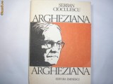 Argheziana - Serban Cioculescu RF1/3