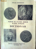 Oameni de cultura romani in arta medaliei- Dictionar-Dulciu Morarescu