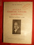 Ap.D.Culea - Scolile Superioare Populare din Danemarca 1938