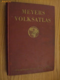 MEYERS VOLKS-ATLAS - 91 Haupt - Edgar Lehmann - Leipzig, 1934, Alta editura