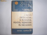 C. Ionescu-Tiu, Calcul diferential si integral pt admitere,16,RF6/3