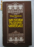 Din Istoria Filozofiei Universale - Dan Badarau