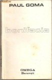 (C848) BONIFACIA DE PAUL GOMA, EDITURA OMEGA, BUCURESTI, 1991