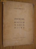 POEME din RAINER MARIA RILKE - Eugen Jebeleanu - Editura Vremea, 1938, 118 p.