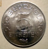 E.268 AUSTRIA 5 EINHEITEN PROBEPRAGUNG PROBA ALUMINIU 20mm/0,50g, Europa