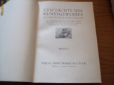 GESCHICHTE DES KUNSTGEWERBES - Aller Zeiten und Volker - H. Th. Bossert , 1935