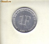 bnk mnd Burundi 1 franci 1990 aunc