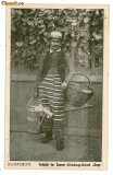 2638 - Ethnic, VANZATOR de BRAGA, port popular - old postcard, CENSOR, used 1917, Circulata, Printata