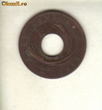 Bnk mnd East Africa 1 cent 1952 H