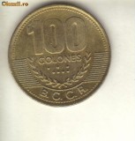 bnk mnd Costa Rica 100 colones 1998