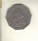 Bnk mnd East Caribbean States 1 dollar 1997 , corabie, America Centrala si de Sud