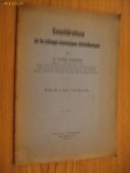 CONSIDERATIONS SUR LES ECHANGES ECONOMIQUES INTERBALKANIQUES - Fl. Codrescu 1934