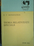 Teoria relativitatii speciale-B.F.Rothenstein