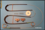 Kit reparatie macara geam Ford Mondeo (fab. 2000-2007) dreapta fata, MONDEO III (B5Y) - [2000 - 2007]