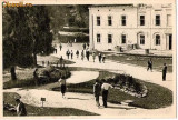 CP 210-07 Borsec -Parcul -RPR -circulata 1954 -sepia -starea care se vede