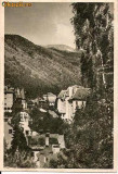 CP 210-32 Sinaia -Vedere de pe Furnica -RPR -scrisa 1955, dar necirculata -sepia -starea care se vede