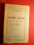 Ernst Meumann - Sistemul Esteticii - 1926