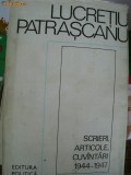 SCRIERI,ARTICOLE,CUVANTARI 1944-1947