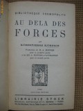 Bjoernstjerne Bjoernson - Au dela des forces (in limba franceza), Alta editura